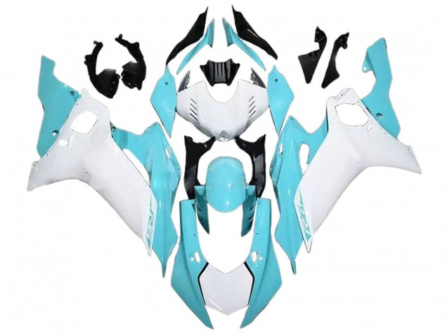 2017-2023 White Light Blue Yamaha YZF 600 R6 Motorcycle Fairings Canada