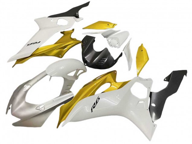 2017-2023 White Gold Yamaha YZF 600 R6 Motorcycle Fairings Canada