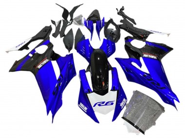 2017-2023 Blue Black White Yamaha YZF 600 R6 Motorcycle Fairings Canada
