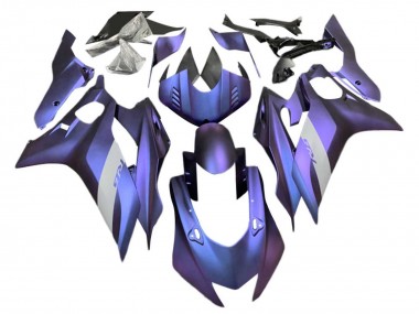 2017-2023 Purple Silver Yamaha YZF 600 R6 Motorcycle Fairings Canada