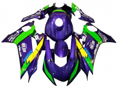 2017-2023 Green Purple Yellow Black Trick Star Yamaha YZF 600 R6 Motorcycle Fairings Canada