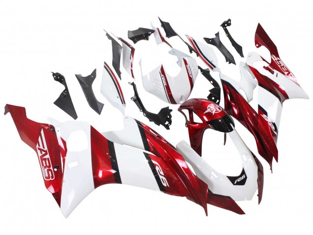 2017-2023 White Red Black Yamaha YZF 600 R6 Motorcycle Fairings Canada