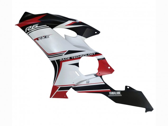 2017-2023 White Red Black Semakin Didepan Yamaha YZF 600 R6 Motorcycle Fairings Canada