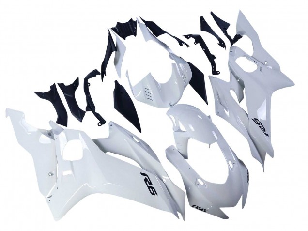 2017-2023 White Yamaha YZF 600 R6 Motorcycle Fairings Canada
