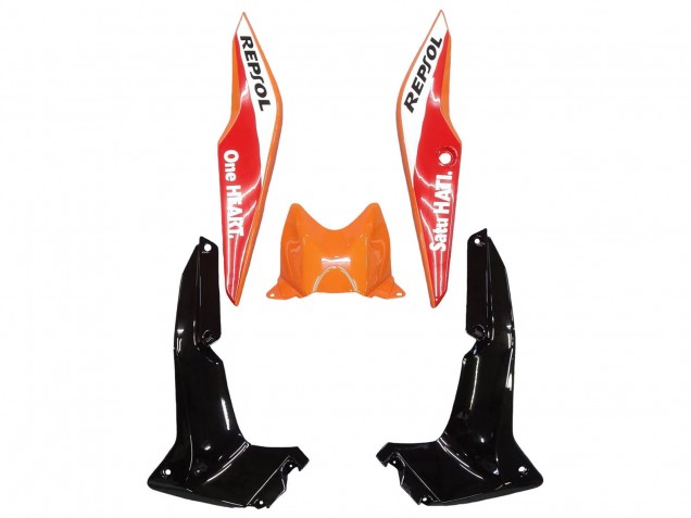 2011-2015 Orange White Red Black Glossy HRC Repsol Honda CBR250RR Motorcycle Fairings Canada