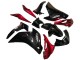 2011-2015 Glossy Black Red Honda CBR250RR Motorcycle Fairings Canada