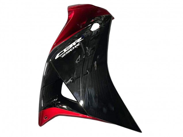 2011-2015 Glossy Black Red Honda CBR250RR Motorcycle Fairings Canada