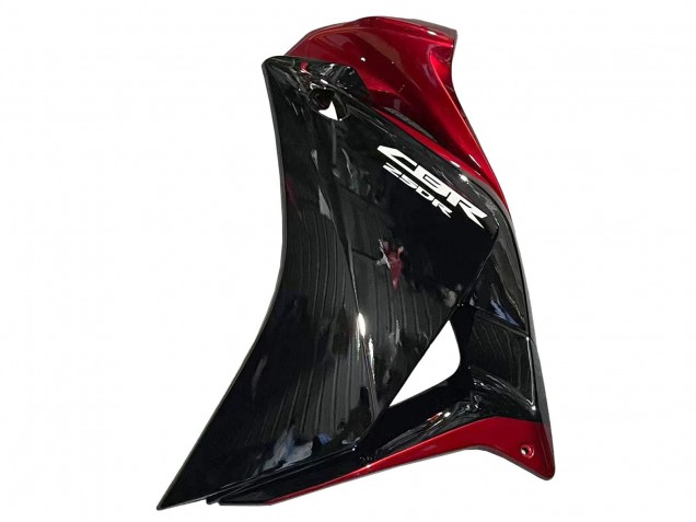 2011-2015 Glossy Black Red Honda CBR250RR Motorcycle Fairings Canada
