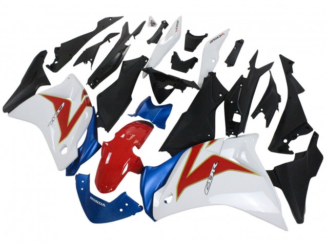 2011-2015 White Red Light Blue Honda CBR250RR Motorcycle Fairings Canada