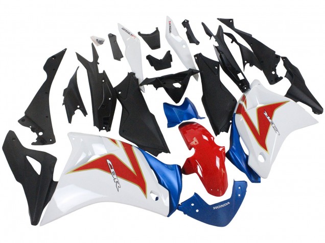 2011-2015 White Red Light Blue Honda CBR250RR Motorcycle Fairings Canada
