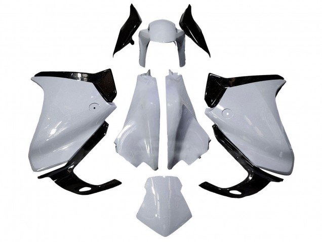 2010-2016 White Glossy Black Honda VFR 1200 Motorcycle Fairings Canada