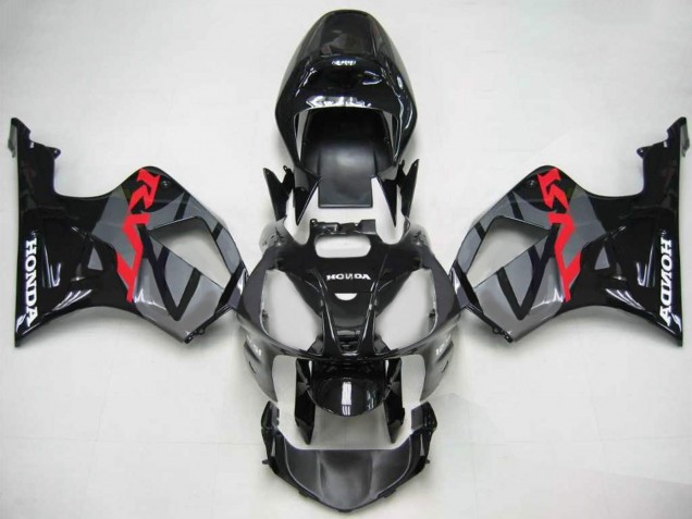 2000-2006 Glossy Black Grey Honda VTR1000 Motorcycle Fairings Canada
