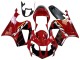 2000-2006 Red Black Stripe Racing Honda VTR1000 Motorcycle Fairings Canada