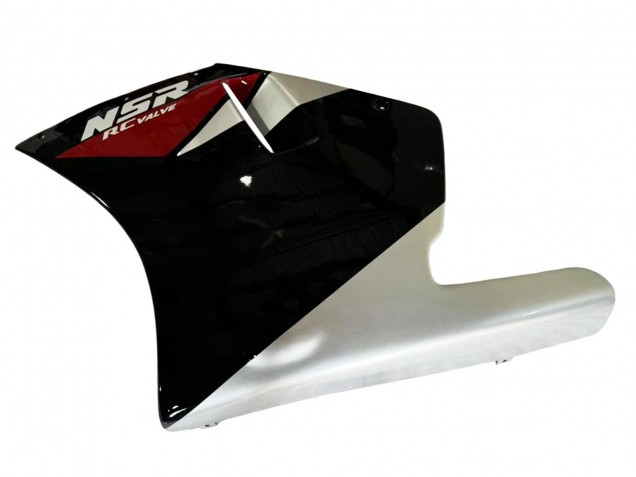 1988-1989 Silver Red Glossy Black Honda NSR250R Motorcycle Fairings Canada