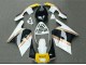 1988-1989 White Yellow Gold Glossy Black Honda NSR250R Motorcycle Fairings Canada