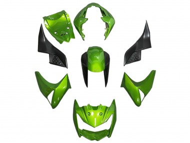 2003-2006 Green Glossy Black Kawasaki Z1000 Motorcycle Fairing Canada