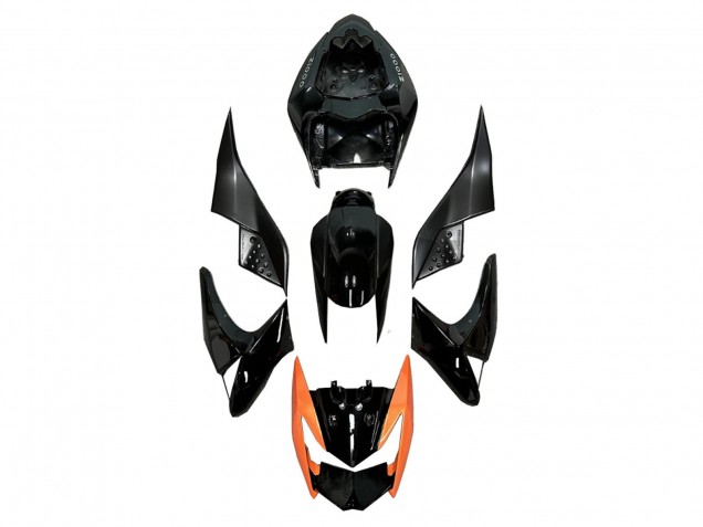 2003-2006 Glossy Black Orange Kawasaki Z1000 Motorcycle Fairings Canada