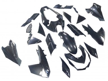 2010-2013 Black Carbon Fiber Kawasaki Z1000 Motorcycle Fairings Canada