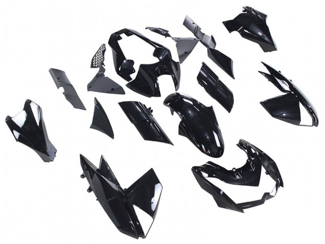 2010-2013 Glossy Black Kawasaki Z1000 Motorcycle Fairings Canada