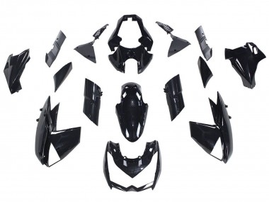 2010-2013 Glossy Black Kawasaki Z1000 Motorcycle Fairings Canada