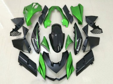 2010-2013 Green Glossy Black Kawasaki Z1000 Motorcycle Fairings Canada