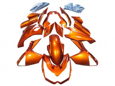 2010-2013 Burnt Orange Kawasaki Z1000 Motorcycle Fairings Canada