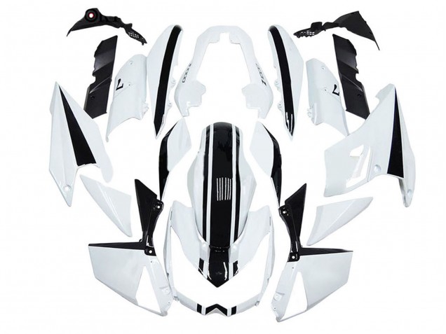 2010-2013 White Black Kawasaki Z1000 Motorcycle Fairings Canada