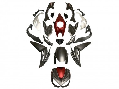 2014-2019 Silver Red Matte Black Kawasaki Z1000 Motorcycle Fairings Canada