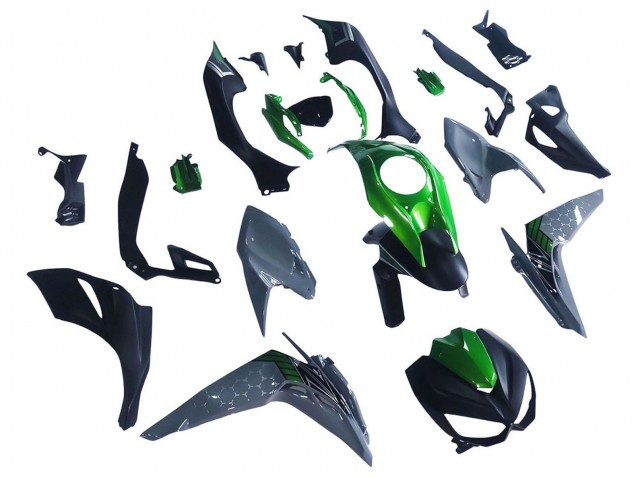 2014-2019 Black Green Grey Kawasaki Z1000 Motorcycle Fairings Canada