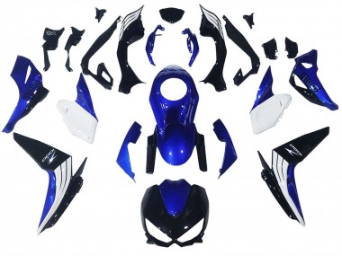 2014-2019 White Blue Black Kawasaki Z1000 Motorcycle Fairings Canada