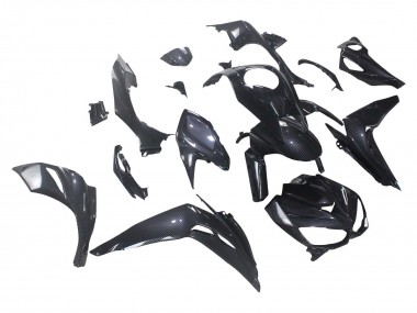 2014-2019 Black Carbon Fiber Kawasaki Z1000 Motorcycle Fairings Canada