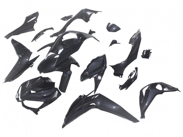 2014-2019 Black Carbon Fiber Kawasaki Z1000 Motorcycle Fairings Canada