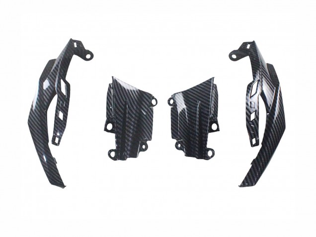 2014-2019 Black Carbon Fiber Kawasaki Z1000 Motorcycle Fairings Canada