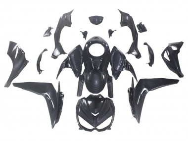 2014-2019 Black Carbon Fiber Kawasaki Z1000 Motorcycle Fairings Canada
