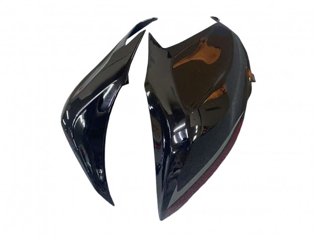 2013-2018 Glossy Black Red Kawasaki Z800 Motorcycle Fairings Canada