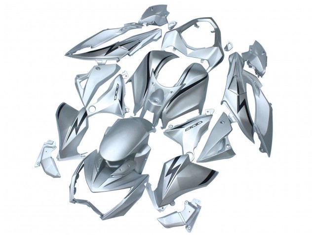 2013-2018 Matte Silver Kawasaki Z800 Motorcycle Fairings Canada