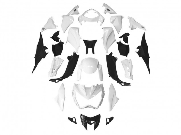 2013-2018 White Kawasaki Z800 Motorcycle Fairings Canada