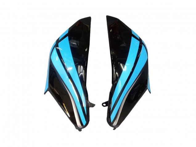 2013-2018 Light Blue Glossy Black Kawasaki Z800 Motorcycle Fairings Canada
