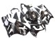 2000-2001 Glossy Black White Elf Snow Kawasaki ZX12R Motorcycle Fairings Canada