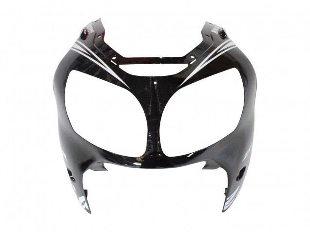 2000-2001 Glossy Black White Elf Snow Kawasaki ZX12R Motorcycle Fairings Canada