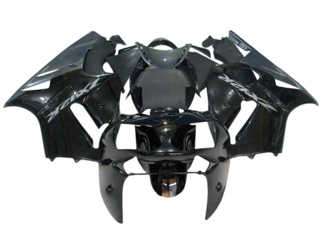 2000-2001 Glossy Black Kawasaki ZX12R Motorcycle Fairing Kits Canada