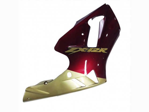 2000-2001 Red Gold Kawasaki ZX12R Motorcycle Fairings Canada