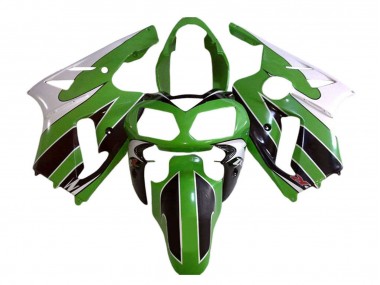 2002-2006 White Green Black Kawasaki ZX12R Motorcycle Fairings Canada