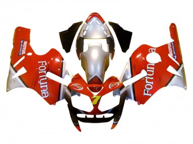 2002-2006 Red Silver Fortuna Kawasaki ZX12R Motorcycle Fairings Canada