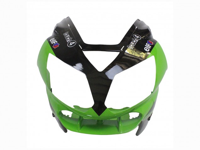 2002-2006 Green Glossy Black Elf Touch4 Monster Kawasaki ZX12R Motorcycle Fairing Canada