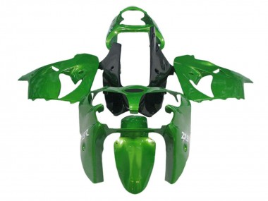 2002-2006 Green Black Kawasaki ZX12R Motorcycle Fairings Canada