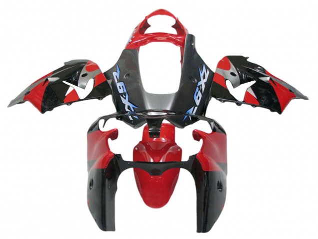 2002-2006 Red Black Blue Kawasaki ZX12R Motorcycle Fairings Canada