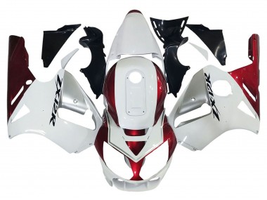 2002-2006 White Red Black Kawasaki ZX12R Motorcycle Fairings Canada
