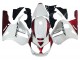 2002-2006 White Red Black Kawasaki ZX12R Motorcycle Fairings Canada