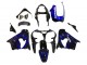 2000-2001 Glossy Black Blue Flame White Kawasaki ZX9R Motorcycle Fairings Canada